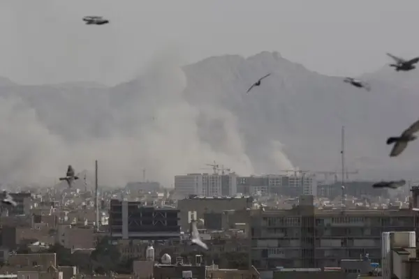 Ataques dos EUA e Israel em Teerã, capital do Irã — Foto: Majid Asgaripour/WANA/Reuters
