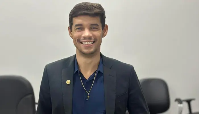 Natanael Oliveira é acadêmico de Direito e apaixonado por futebol - Foto: Arquivo pessoal